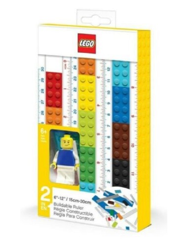 LEGO SET RIGHELLO COSTRUIBILE + MINIFIGURE LEGO ART 52558 