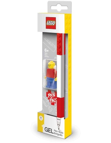 LEGO SET PENNA GEL ROSSA + MINIFIGURE LEGO ART 52602