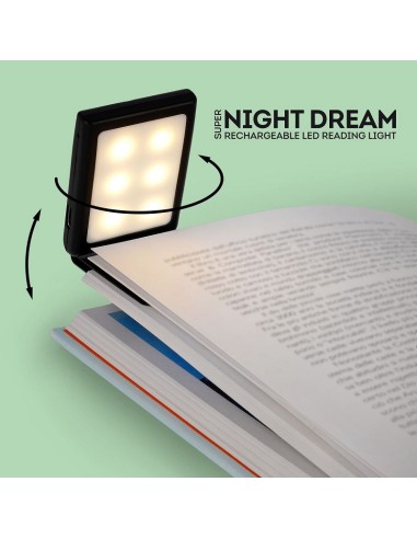 LUCINA LED DA LETTURA LEGAMI RICARICABILE - SUPER NIGHT DREAM