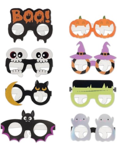 OCCHIALI DI CARTA LEGAMI HALLOWEEN