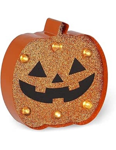 MINI LUCE DECORATIVA TEMA ZUCCA LEGAMI HALLOWEEN