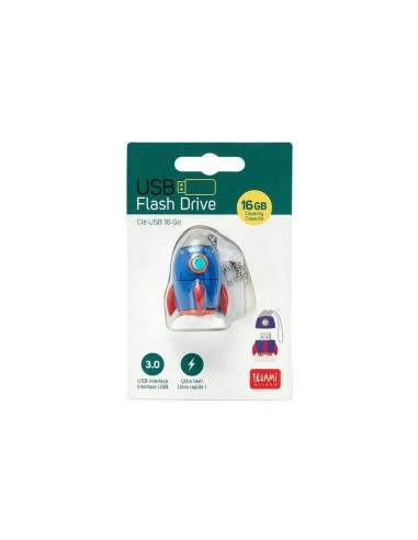 CHIAVETTA USB 16 GB USB FLASH DRIVE - SPACE