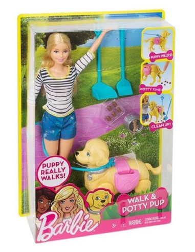 BARBIE A SPASSO COI CUCCIOLI