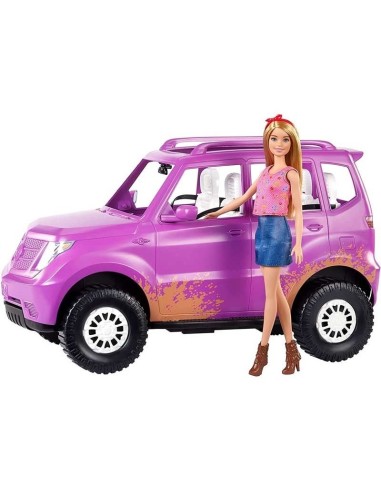 BARBIE CON AUTO FUORISTRADA