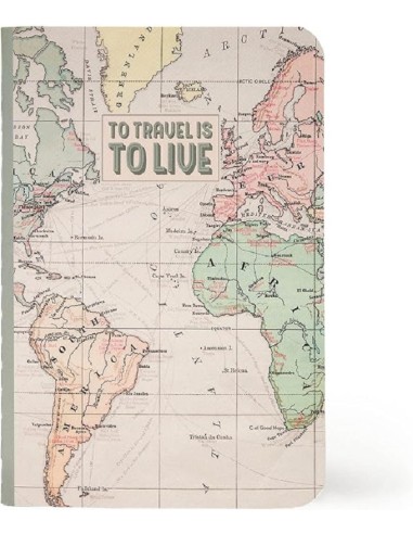 QUADERNO A6 A RIGHE LEGAMI - TRAVEL
