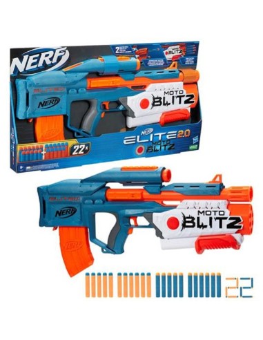 NERF ELITE 2.0 MOTOBLITZ CS-10 BLASTER MOTORIZZATO