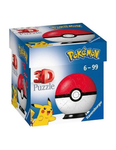 POKEMON POKE BALL PUZZLE 3D 54 PZ.