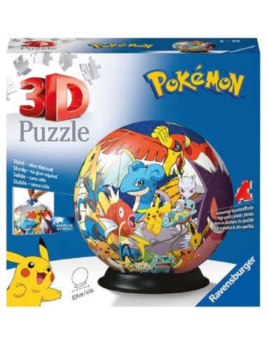 POKEMON PBALL PUZZLE 3D 72 PZ.