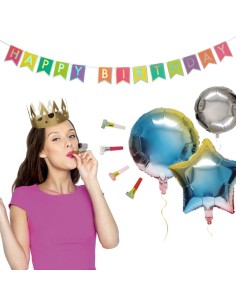 KIT FESTA DI COMPLEANNO - IT'S PARTY TIME