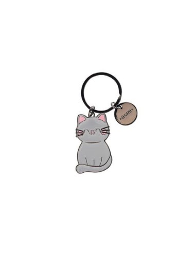 PORTACHIAVI IN METALLO LEGAMI - KITTY
