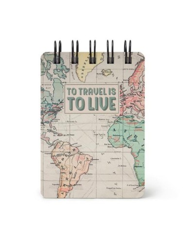 BLOC-NOTES SPIRALATO - TRAVEL