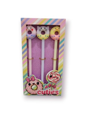 SET 3 PENNE CUTIE TRI-COASTAL