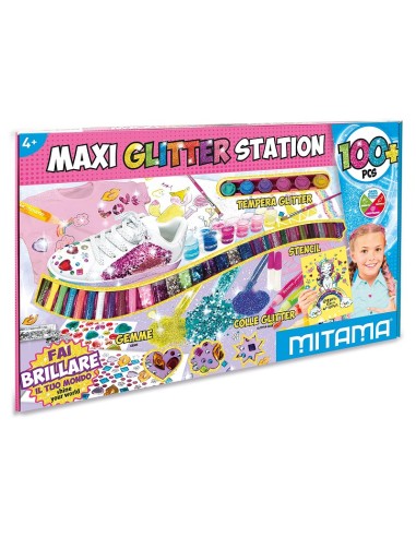 SCATOLA MY GLITTER WORLD 100 PZ MITAMA