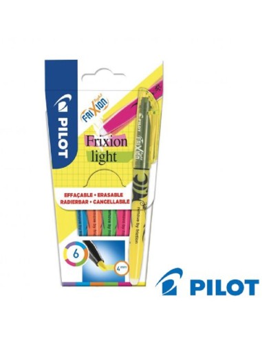 SET DA 6 EVIDENZIATORI PILOT FRIXION LIGHT
