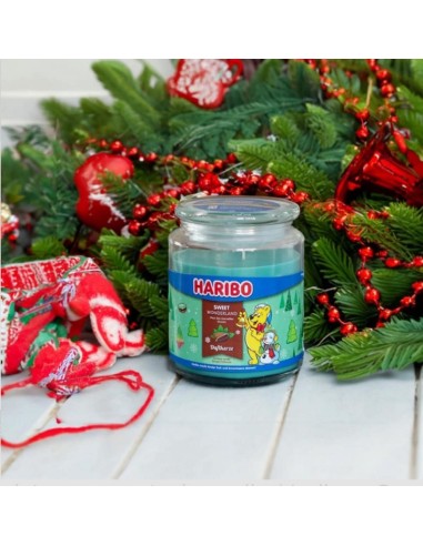 CANDELA HARIBO PICCOLA IN VETRO 85gr. - SWEET WONDERLAND