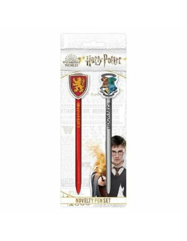 HARRY POTTER PEN SET GRIFONDORO/HOGWARTS