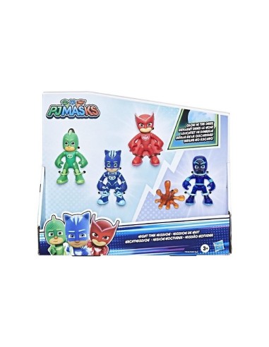 PJ MASKS CONFEZIONE 4 PERSONAGGI NIGHT MISSION
