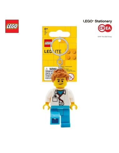 LEGO - PORTACHIAVI LED MEDICAL STAFF - DOTTORE