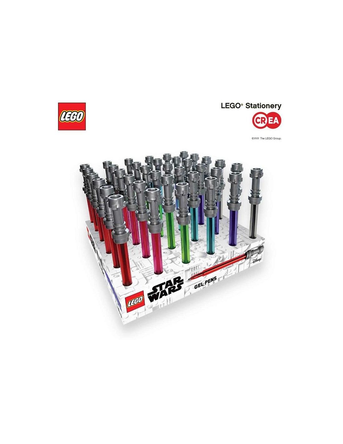 4895028514822 - SET 9 PENNE GEL LEGO ART.51482 - LEGO