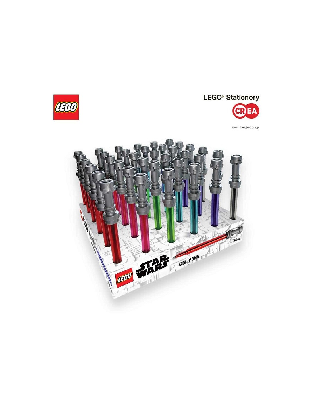 PENNA GEL LEGO - SPADA LASER - ROSA