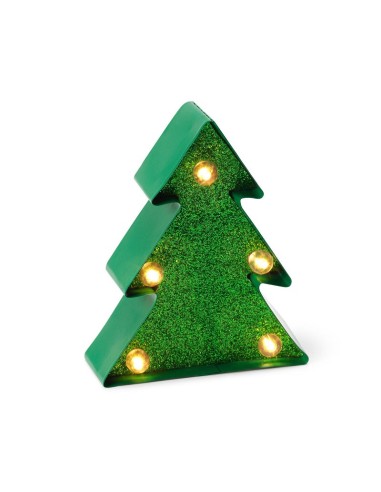 MINI LUCE DECORATIVA LEGAMI, 8.3x10cm, GANCIO POSTERIORE - ALBERO