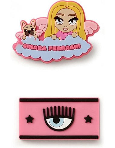 CHIARA FERRAGNI BLISTER DUE GOMME DA CANCELLARE OCCHIO E NUVOLA