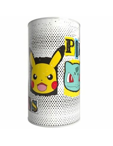 SALVADANAIO DI LATTA POKEMON
