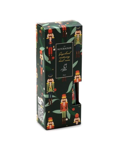 CREMA IDRATANTE NATALIZIA PER MANI 75ml - PAN DI ZENZERO/SCHIACCIANOCI
