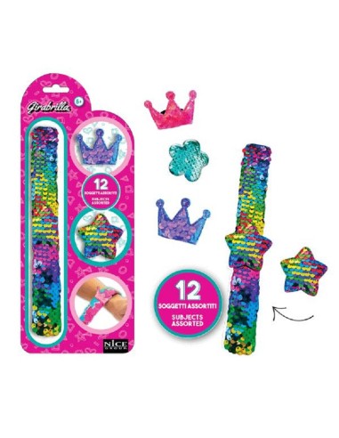 GIRABRILLA BRACCIALETTI CON ACCESSORI 8 VERSIONI
