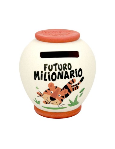 SALVADANAIO IN BAMBOO - FUTURO MILIONARIO