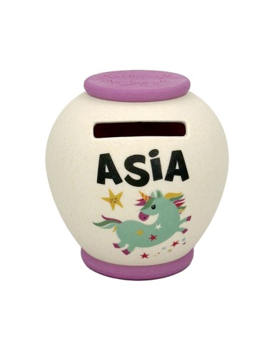 SALVADANAIO PERSONALIZZATO IN BAMBOO - ASIA
