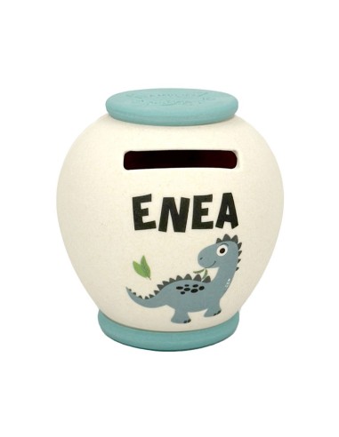 SALVADANAIO PERSONALIZZATO IN BAMBOO - ENEA