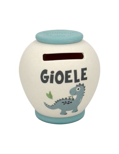 SALVADANAIO PERSONALIZZATO IN BAMBOO - GIOELE