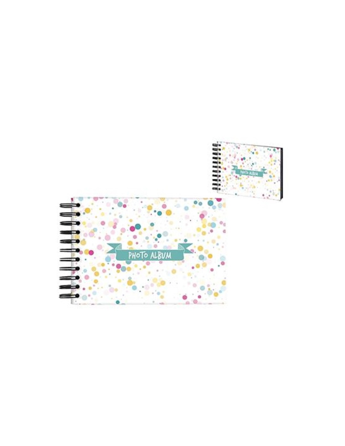 PHOTO ALBUM ITOTAL BUBBLES CON ADESIVI COLORATI 215x150mm 30 PG