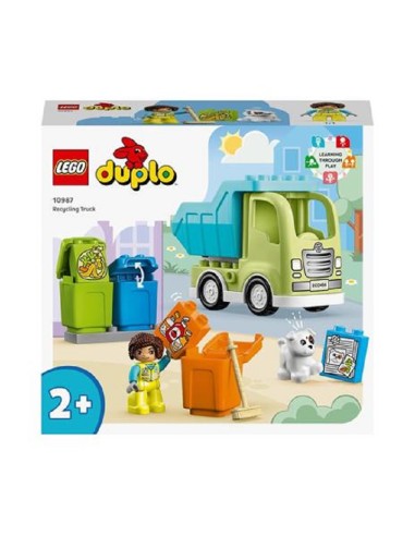 LEGO DUPLO CAMION RICICLAGGIO RIFIUTI 10987