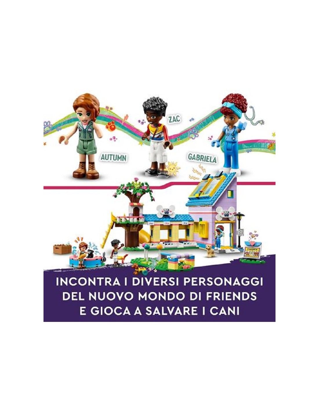 Lego Friends Procione Animale SPEDIZIONE GRATUITA -  Italia