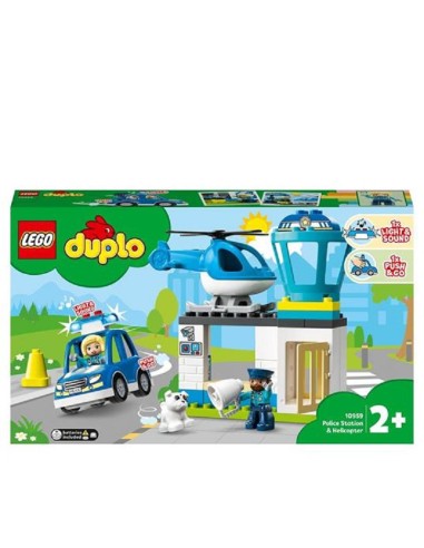 LEGO DUPLO STAZIONE DI POLIZIA ELICOTTERO 10959