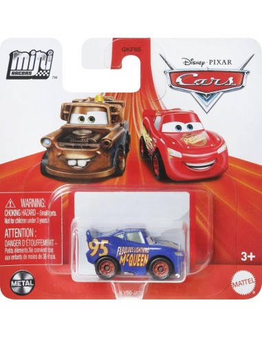 CARS MINI RACERS DISNEY PIXAR - FABULOUS LIGHTNING McQUEEN