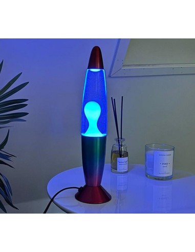 LAMPADA LED CON BASE RAINBOW - LAVA LAMP