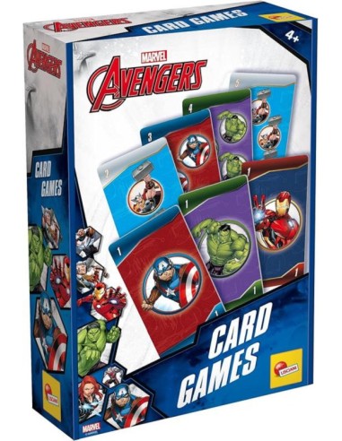 AVENGERS CARD GAMES LISCIANI