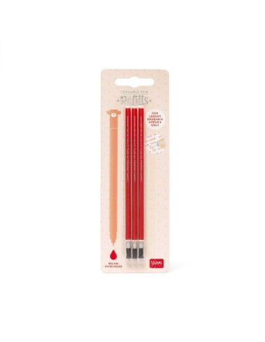 REFILL PER PENNA GEL CANCELLABILE LEGAMI - ROSSO