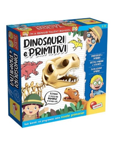 I'M A GENIUS TALENT SCHOOL - DINOSAURI E PRIMITIVI