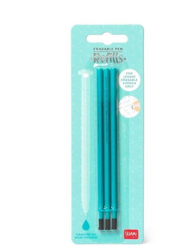 REFILL PER PENNA GEL CANCELLABILE LEGAMI - TURCHESE