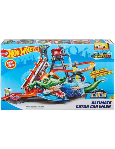 HOT WHEELS MEGA AUTOLAVAGGIO COCCODRILLO