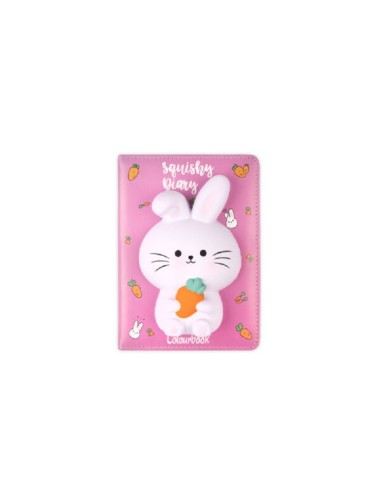 DIARIO CREATIVO COLOURBOOK SQUISHY - CONIGLIETTO