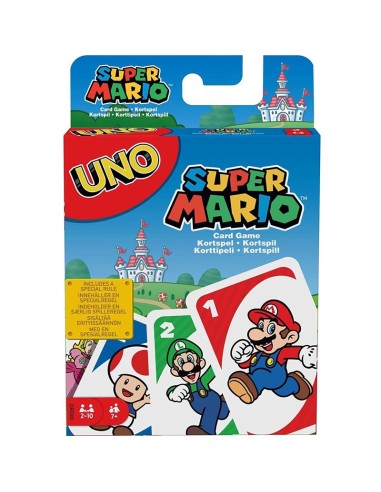 CARTE UNO X SUPER MARIO