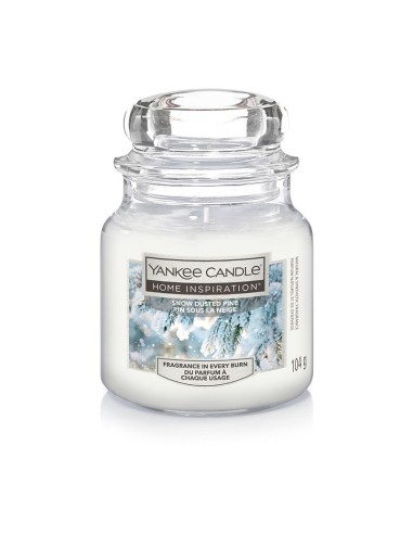 CANDELA GIARA PICCOLA YANKEE CANDLE - SNOW DUSTED