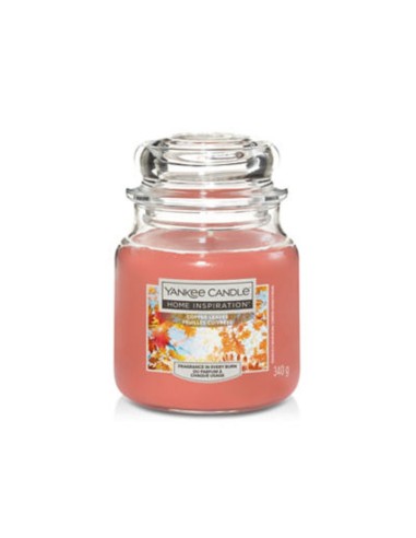 CANDELA GIARA MEDIA YANKEE CANDLE - COPPER LEAVES