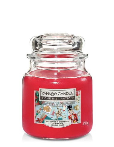CANDELA GIARA MEDIA YANKEE CANDLE - NIGHT BEFORE CHRISTMAS 