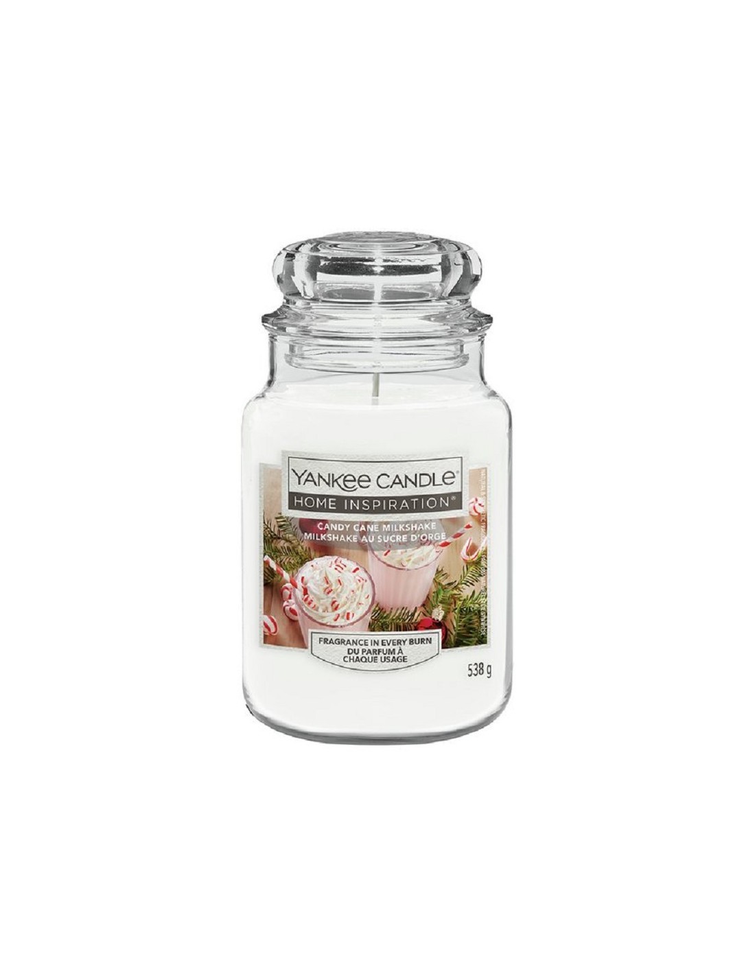 CANDELA GIARA GRANDE YANKEE CANDLE - CANE MILKSHAKE